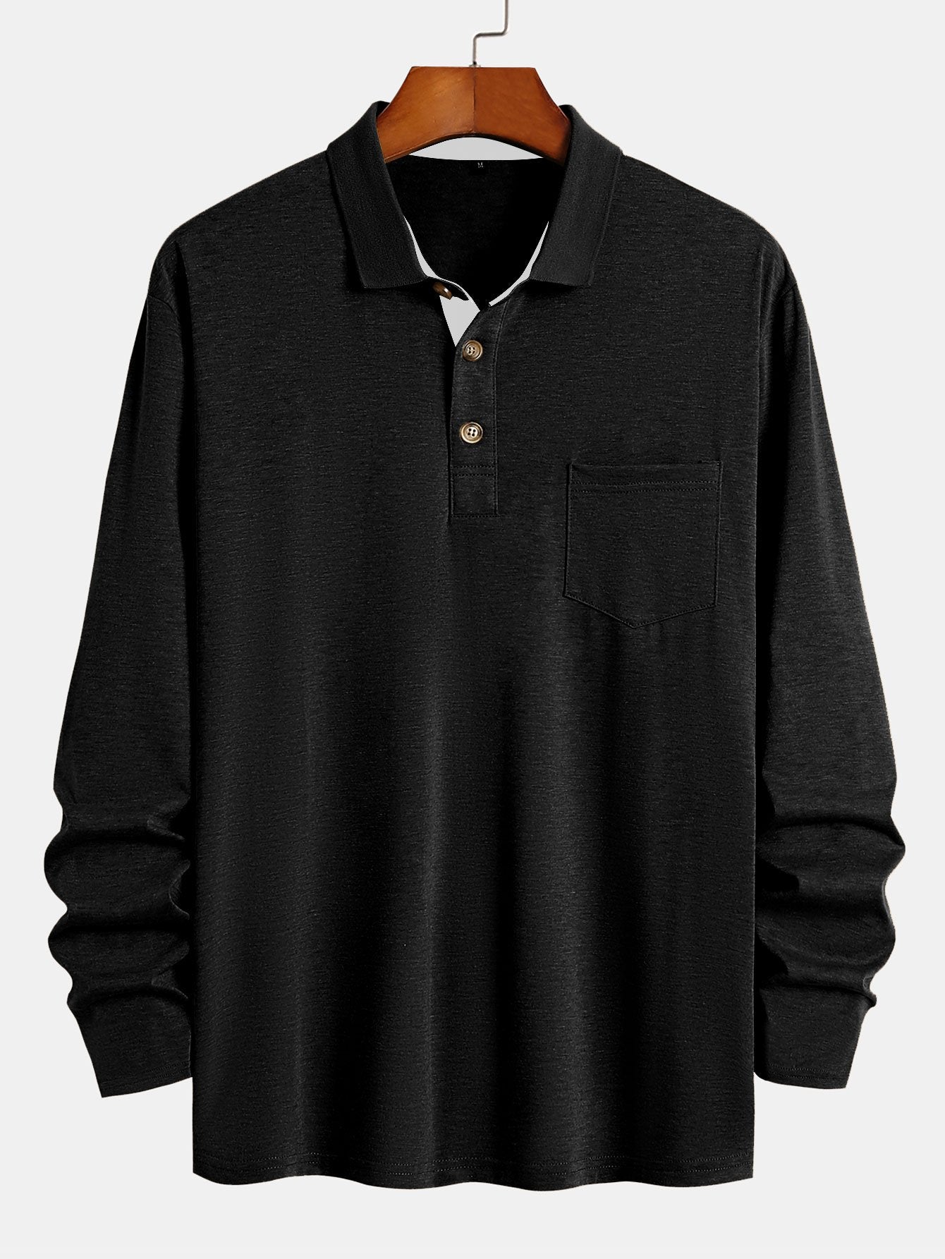 Regular Fit Long Sleeve Polo Shirt