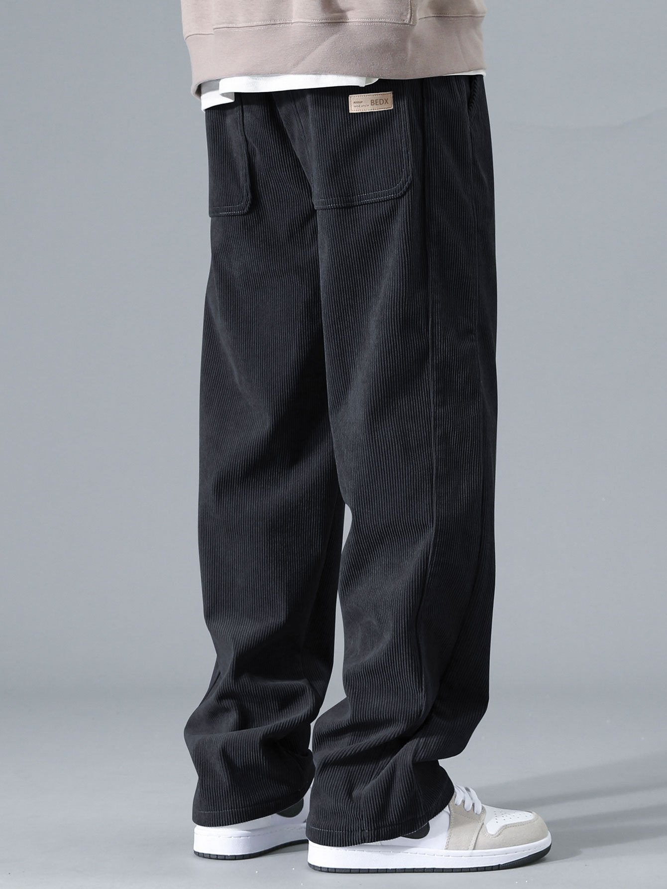 Classic Straight Leg Corduroy Trousers