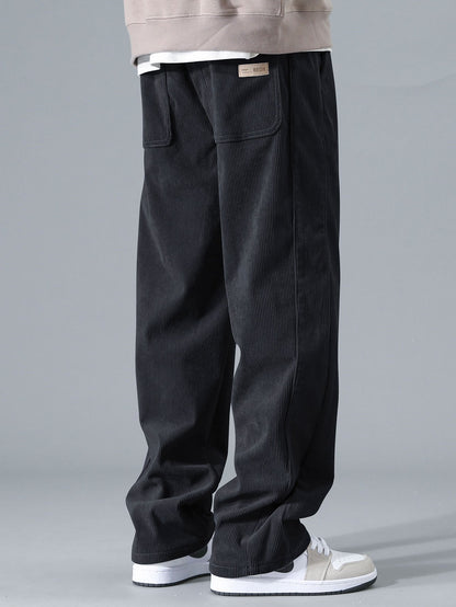 Classic Straight Leg Corduroy Trousers