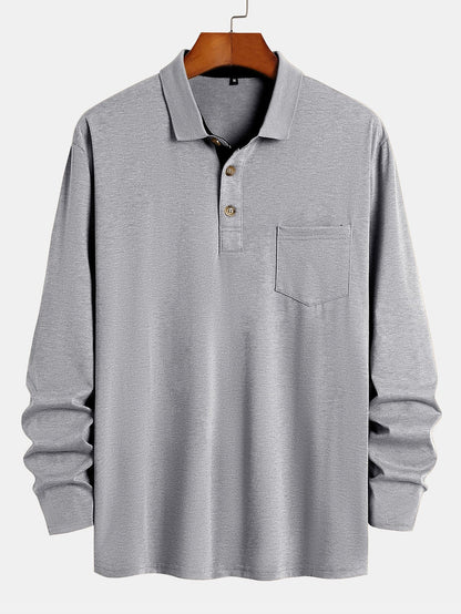 Regular Fit Long Sleeve Polo Shirt