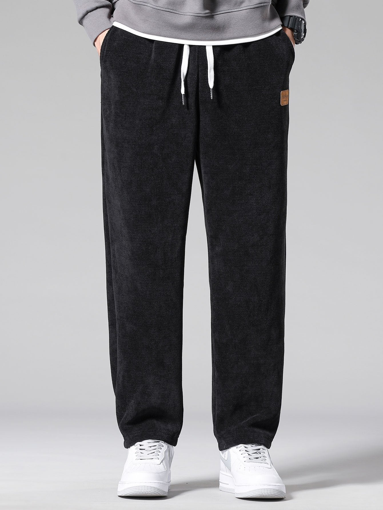 Classic Straight-Leg Corduroy Trousers