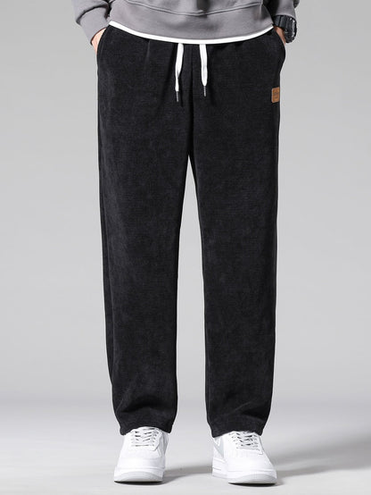 Classic Straight-Leg Corduroy Trousers