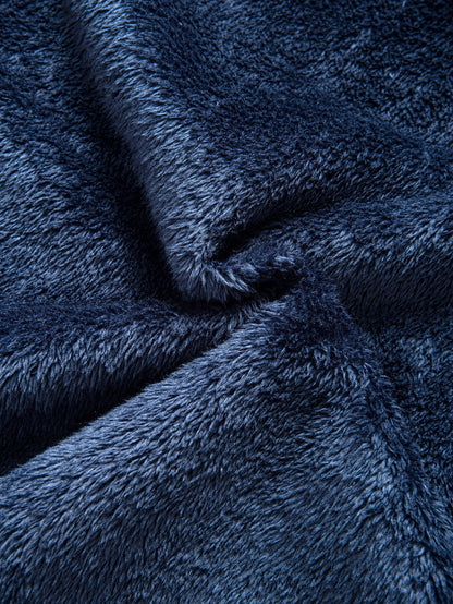 Fleece-Lined Hooded Corduroy Overshirt