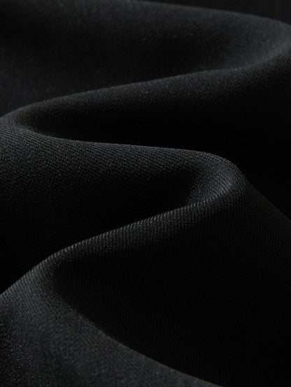 Comfortable Elastic Waist Straight-Leg Pants