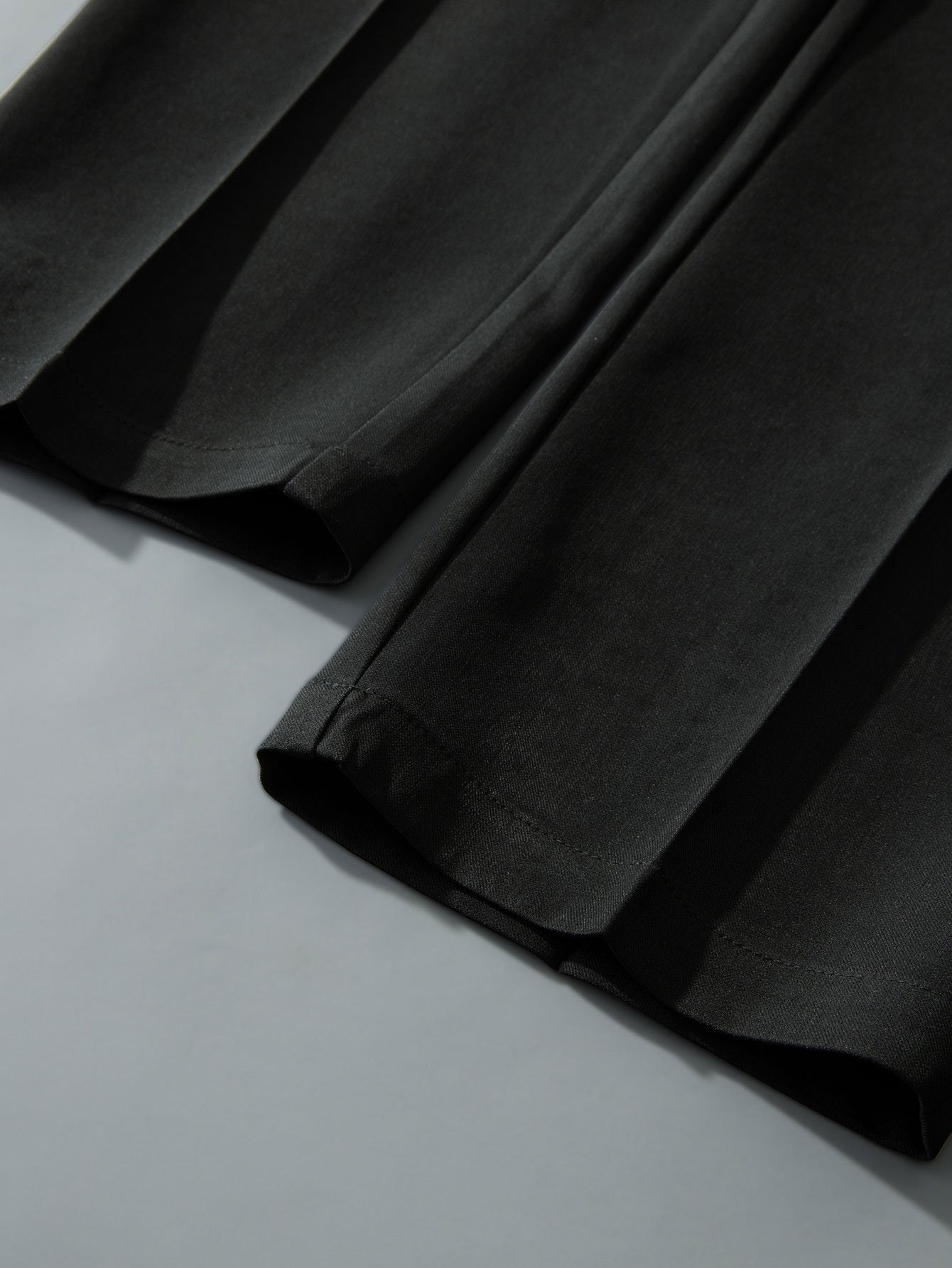 Comfortable Elastic Waist Straight-Leg Pants