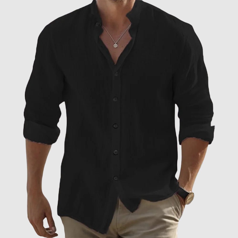 Harbor Linen Shirt by Prescott Tailors